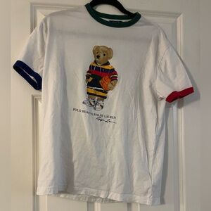 Polo Ralph Lauren Polo Bear Basketball T Shirt Small